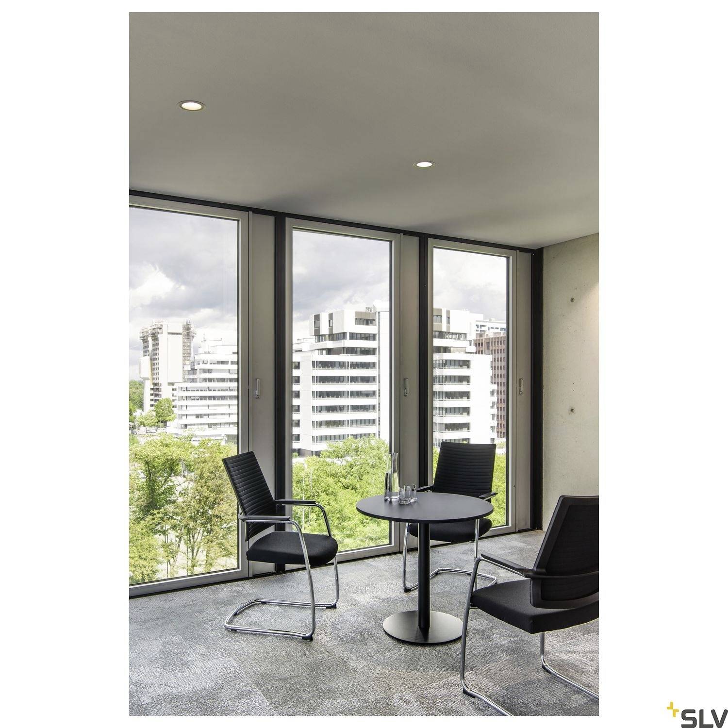 SLV 1003953 NUMINOS L LED-Einbauleuchte LED fest eingebaut 25.41W Weiß