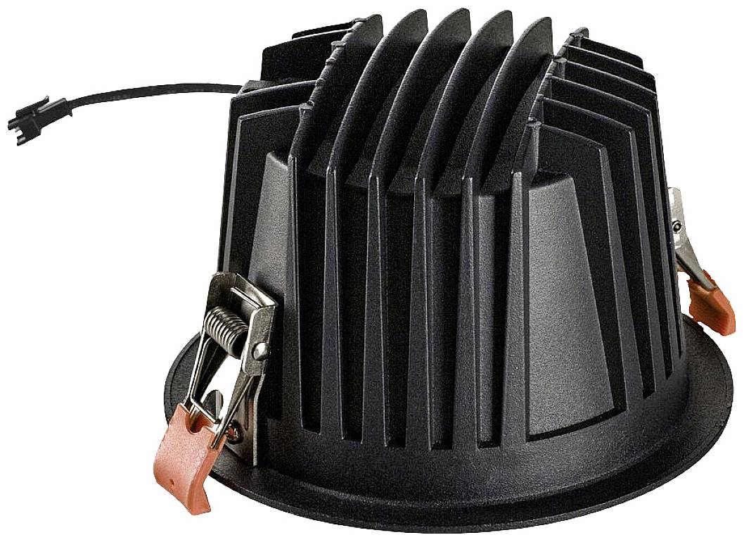 SLV 1004017 NUMINOS XL LED-Einbauleuchte LED fest eingebaut 37W Schwarz