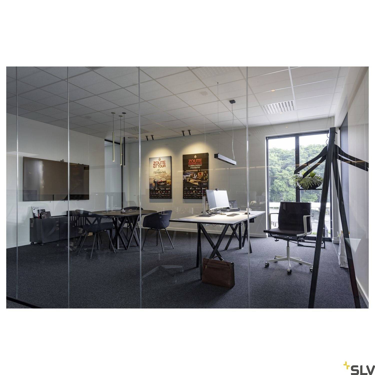 SLV 152380 KARPO 30 LED-Einbauleuchte LED fest eingebaut 7.5W Schwarz