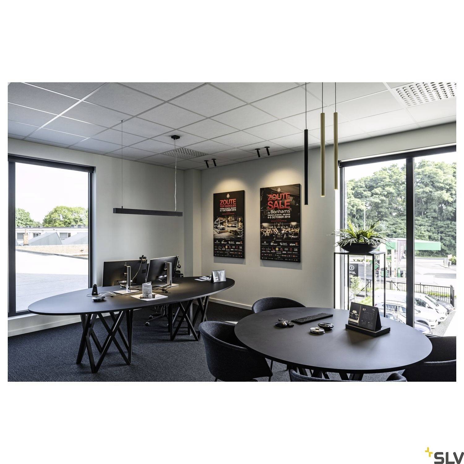 SLV 152380 KARPO 30 LED-Einbauleuchte LED fest eingebaut 7.5W Schwarz