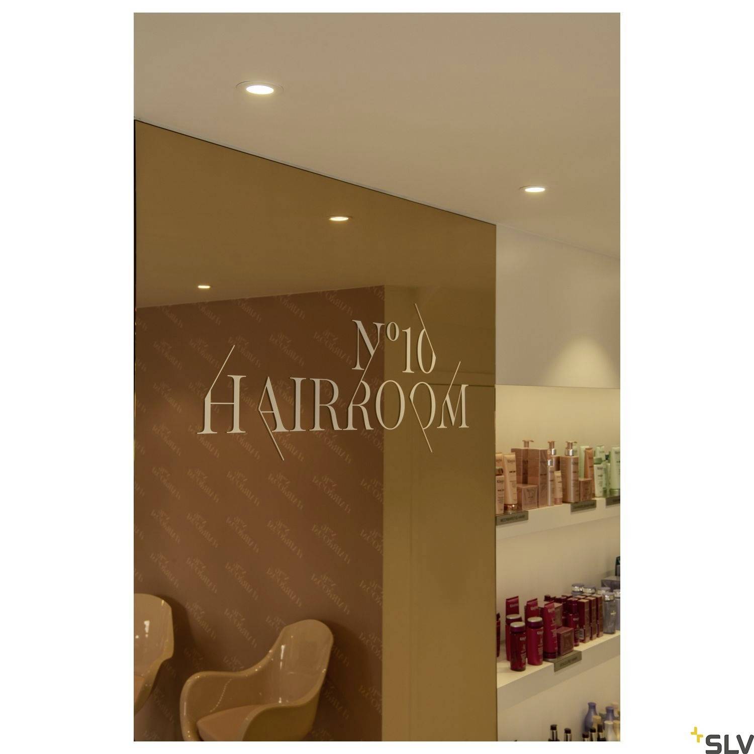 SLV 1003008 SENSER 12 LED-Einbauleuchte LED fest eingebaut Weiß