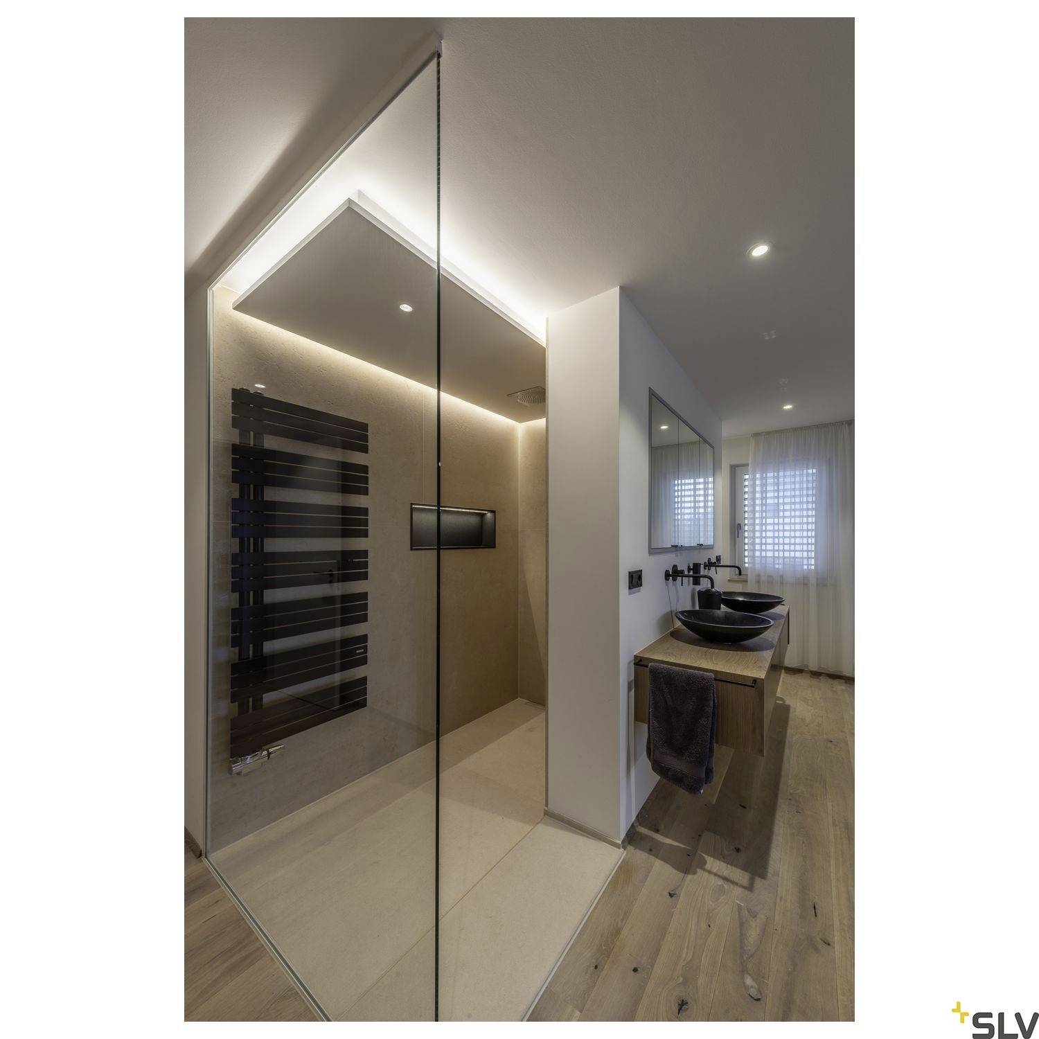 SLV 1002099 PATTA-I LED-Einbauleuchte LED fest eingebaut Weiß