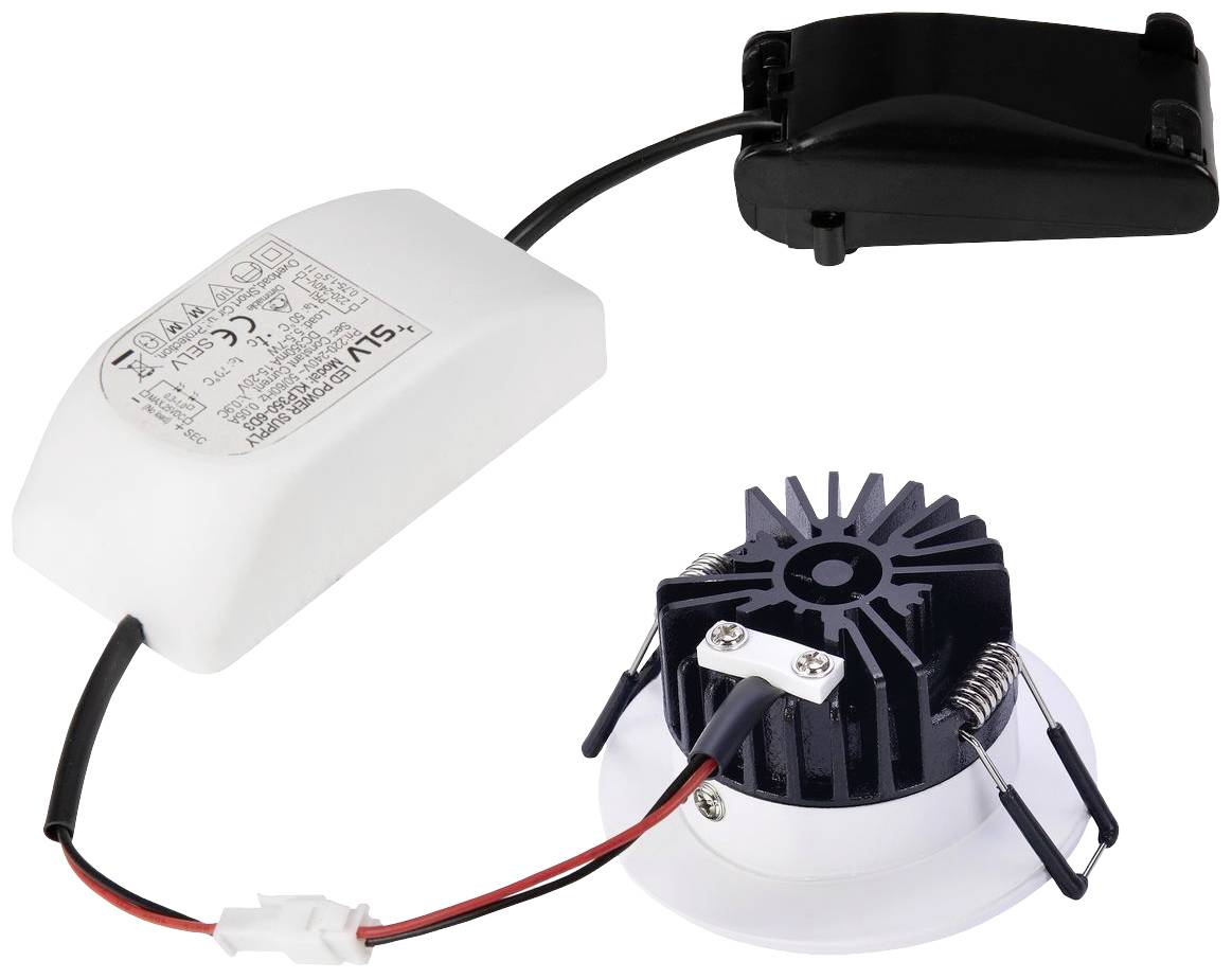 SLV 1002099 PATTA-I LED-Einbauleuchte LED fest eingebaut Weiß