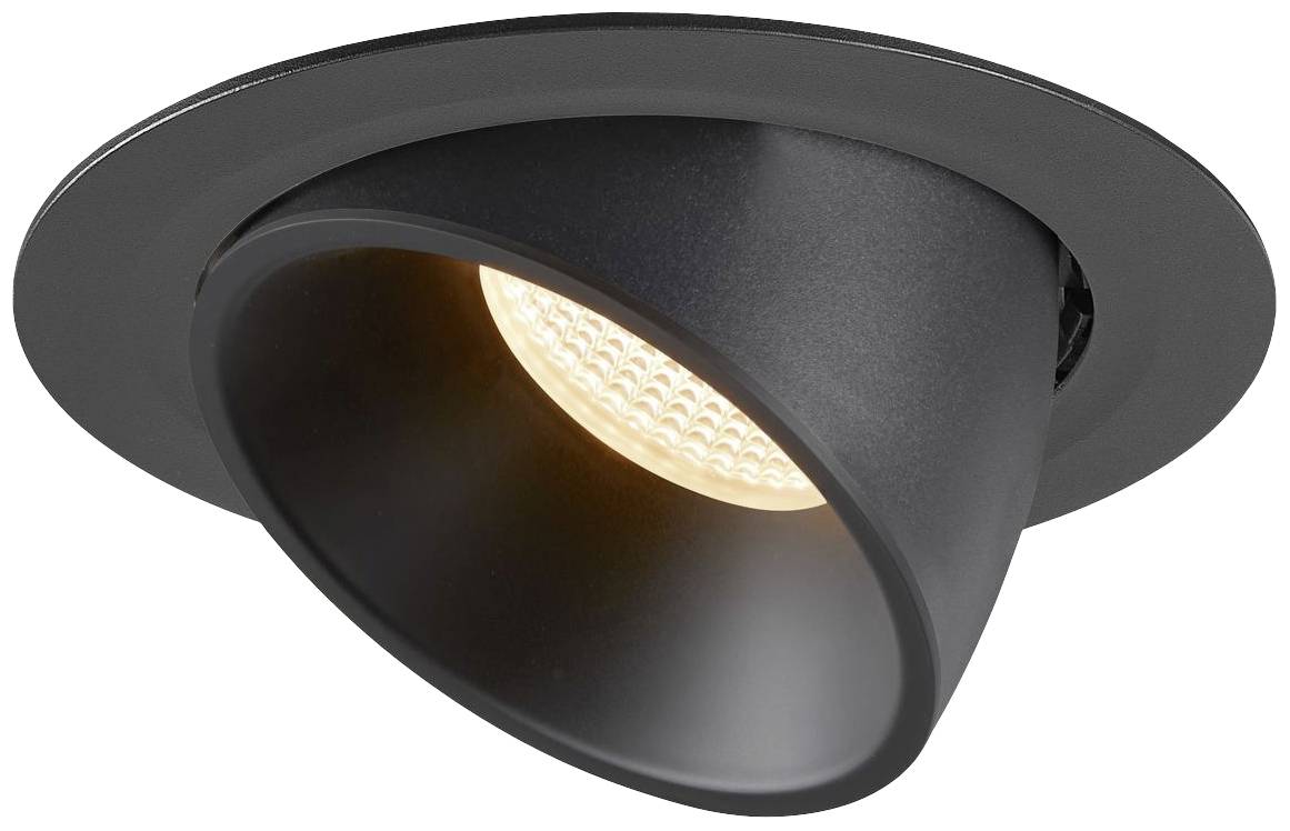 SLV 1006029 NUMINOS GIMBLE XL LED-Einbauleuchte LED fest eingebaut Schwarz