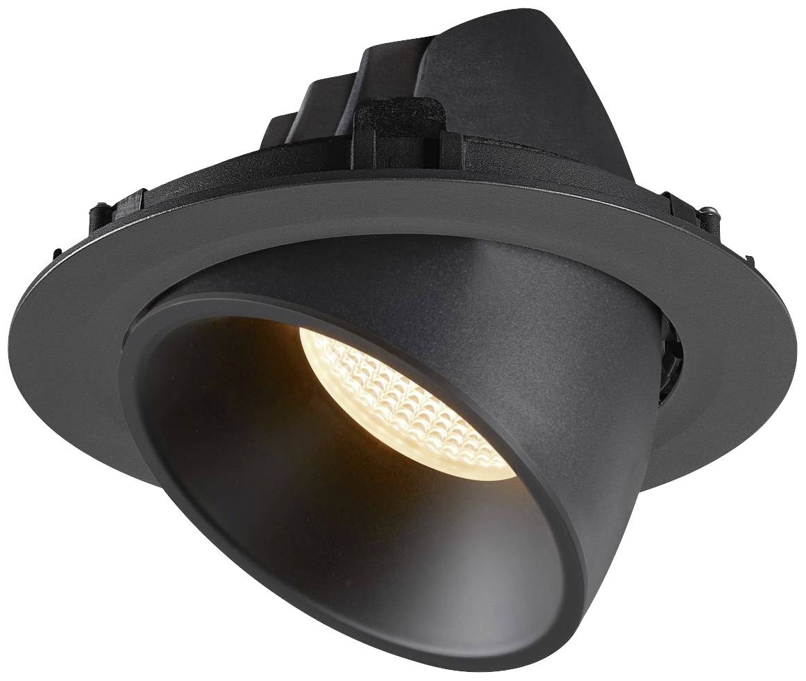 SLV 1006029 NUMINOS GIMBLE XL LED-Einbauleuchte LED fest eingebaut Schwarz