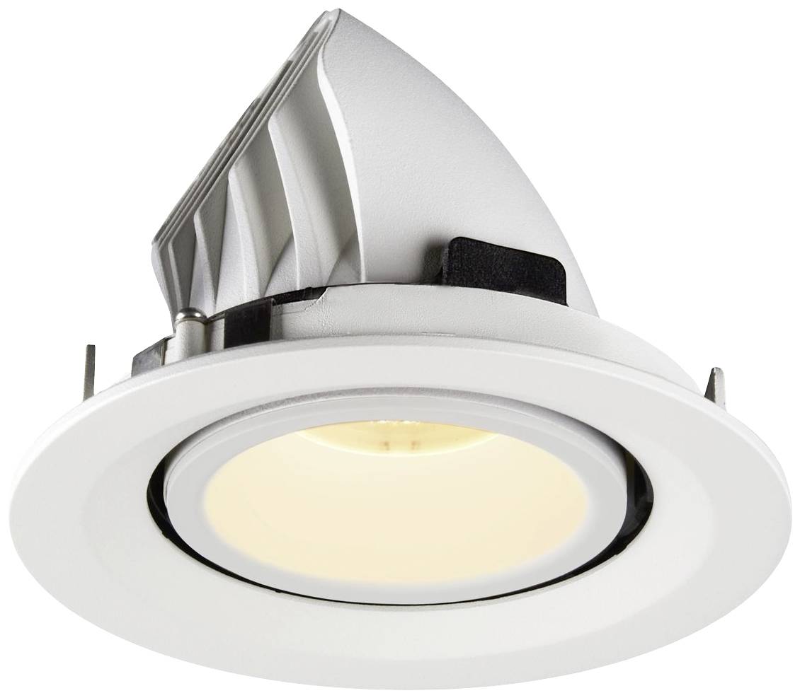 SLV 1005949 NUMINOS GIMBLE M LED-Einbauleuchte LED fest eingebaut Weiß