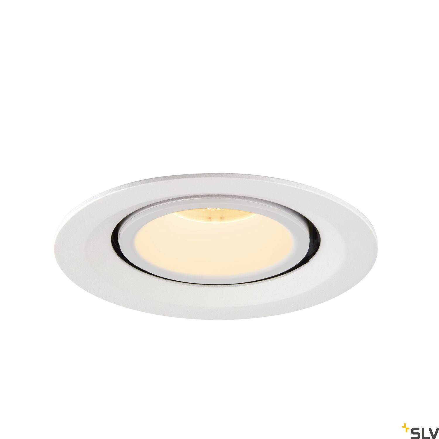 SLV 1005949 NUMINOS GIMBLE M LED-Einbauleuchte LED fest eingebaut Weiß