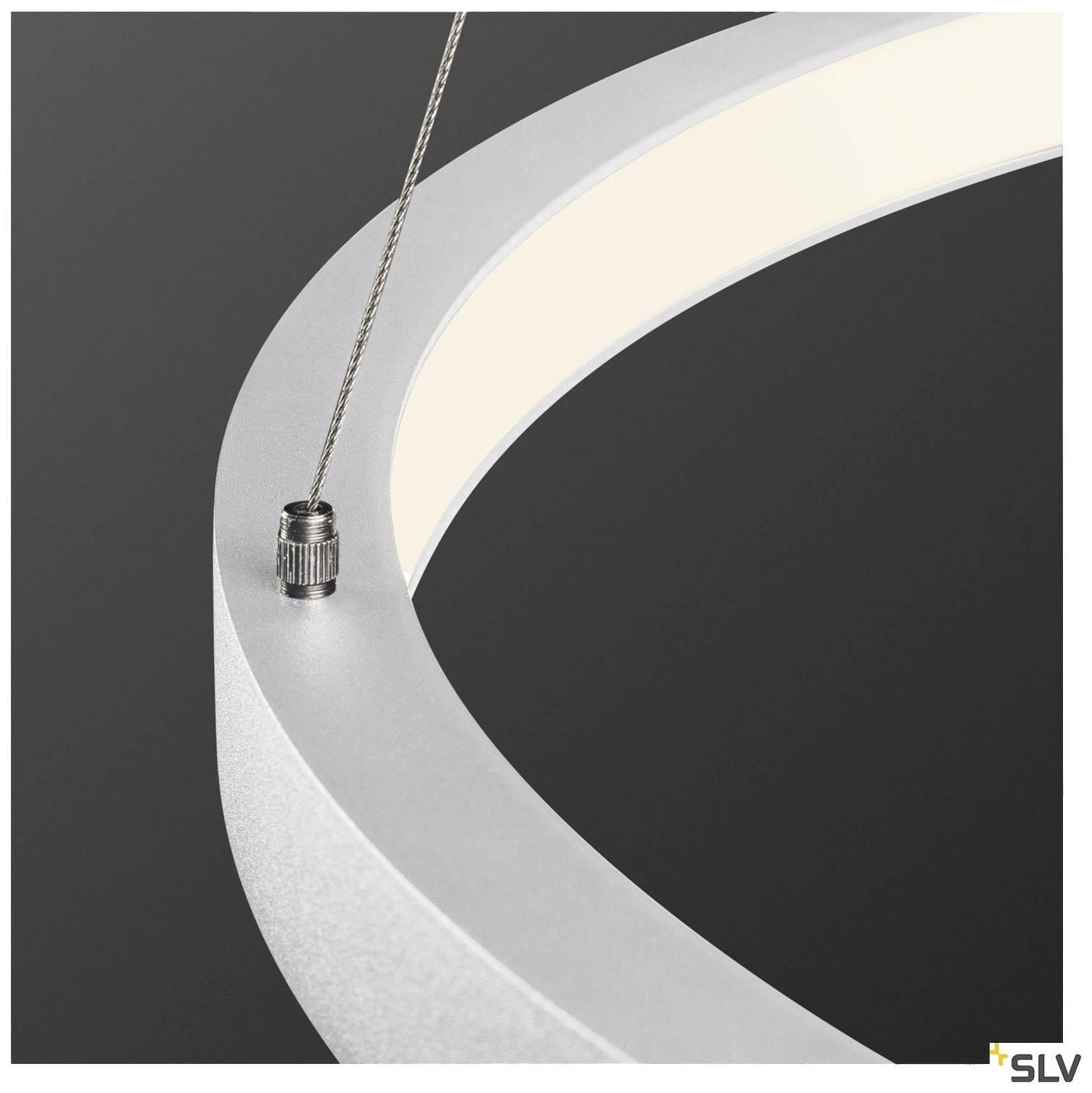 SLV ONE 60 1002910 LED-Pendelleuchte LED fest eingebaut 25W Weiß