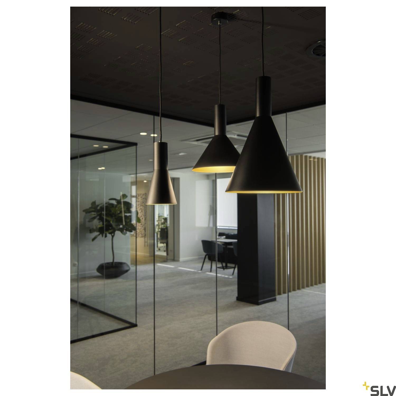 SLV PHELIA 20 1002950 Pendelleuchte E27 23W Gold