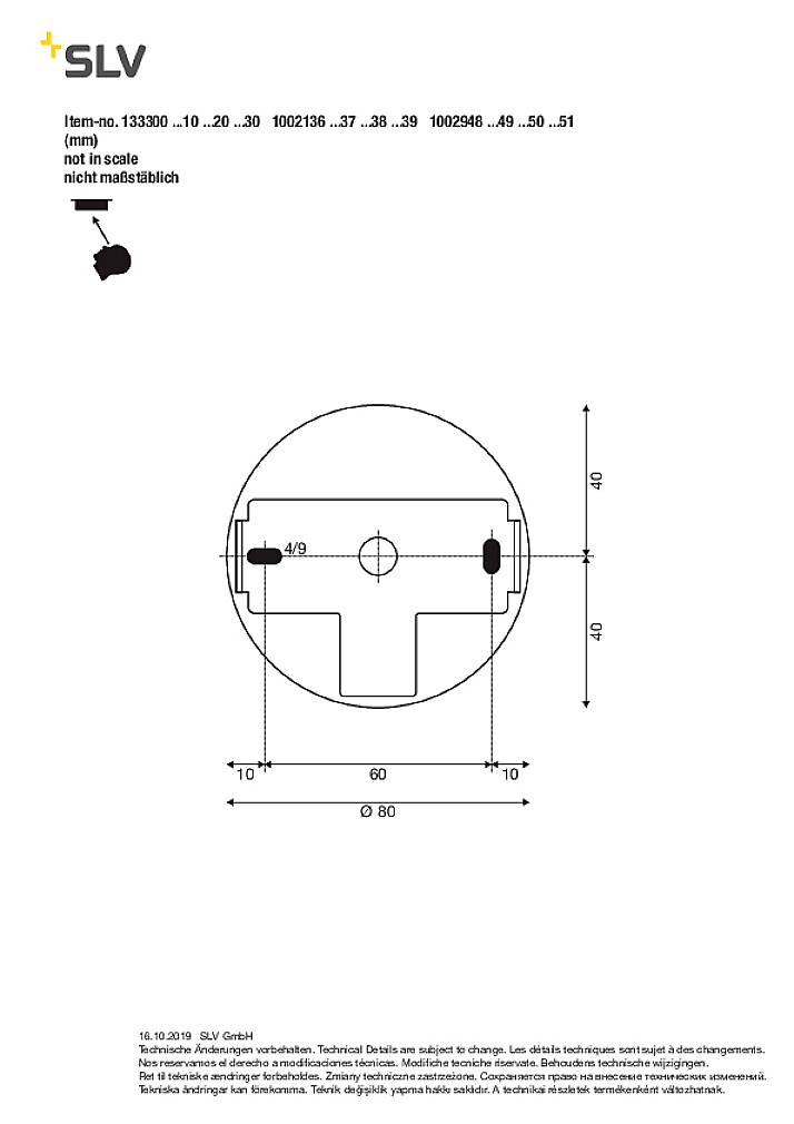 SLV PHELIA 20 1002950 Pendelleuchte E27 23W Gold