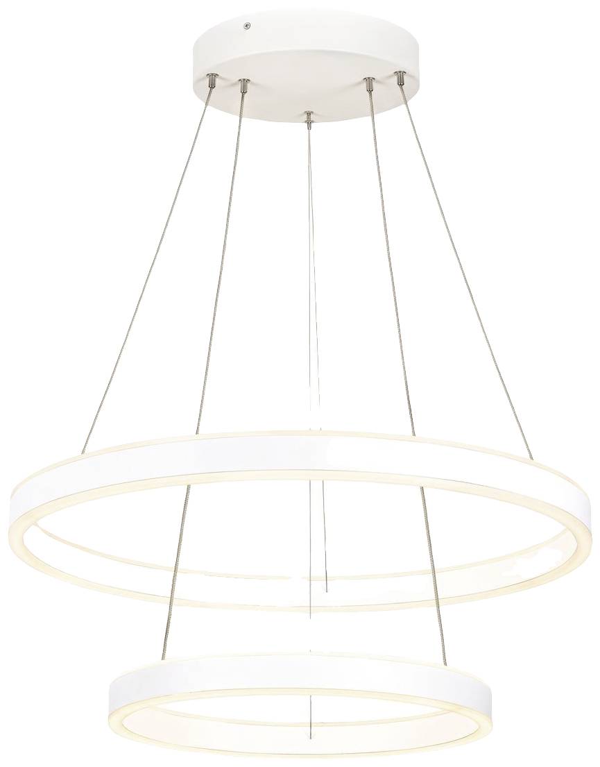 SLV ONE DOUBLE 1004766 LED-Pendelleuchte LED fest eingebaut 31W Weiß