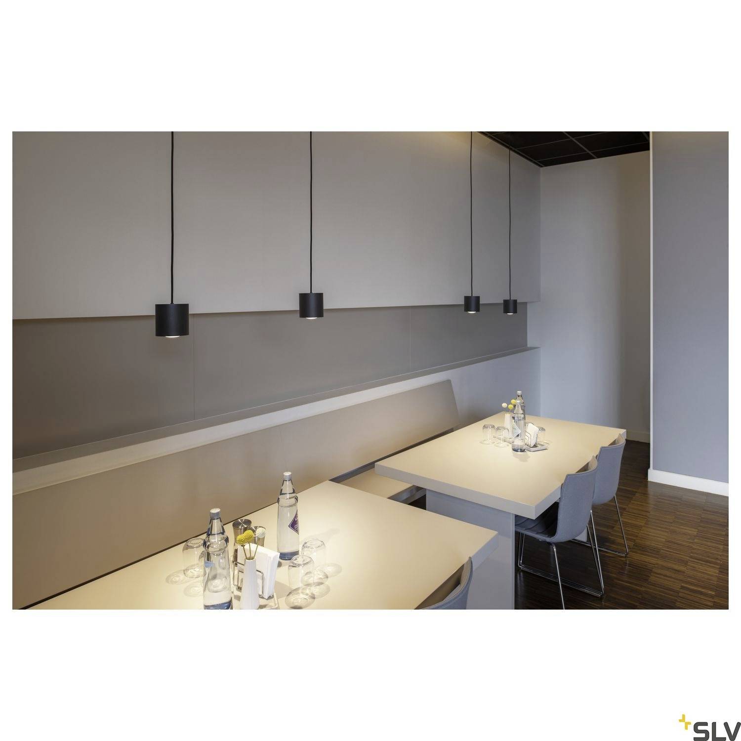 SLV OCULUS 1004672 LED-Pendelleuchte LED fest eingebaut 10.5W Schwarz