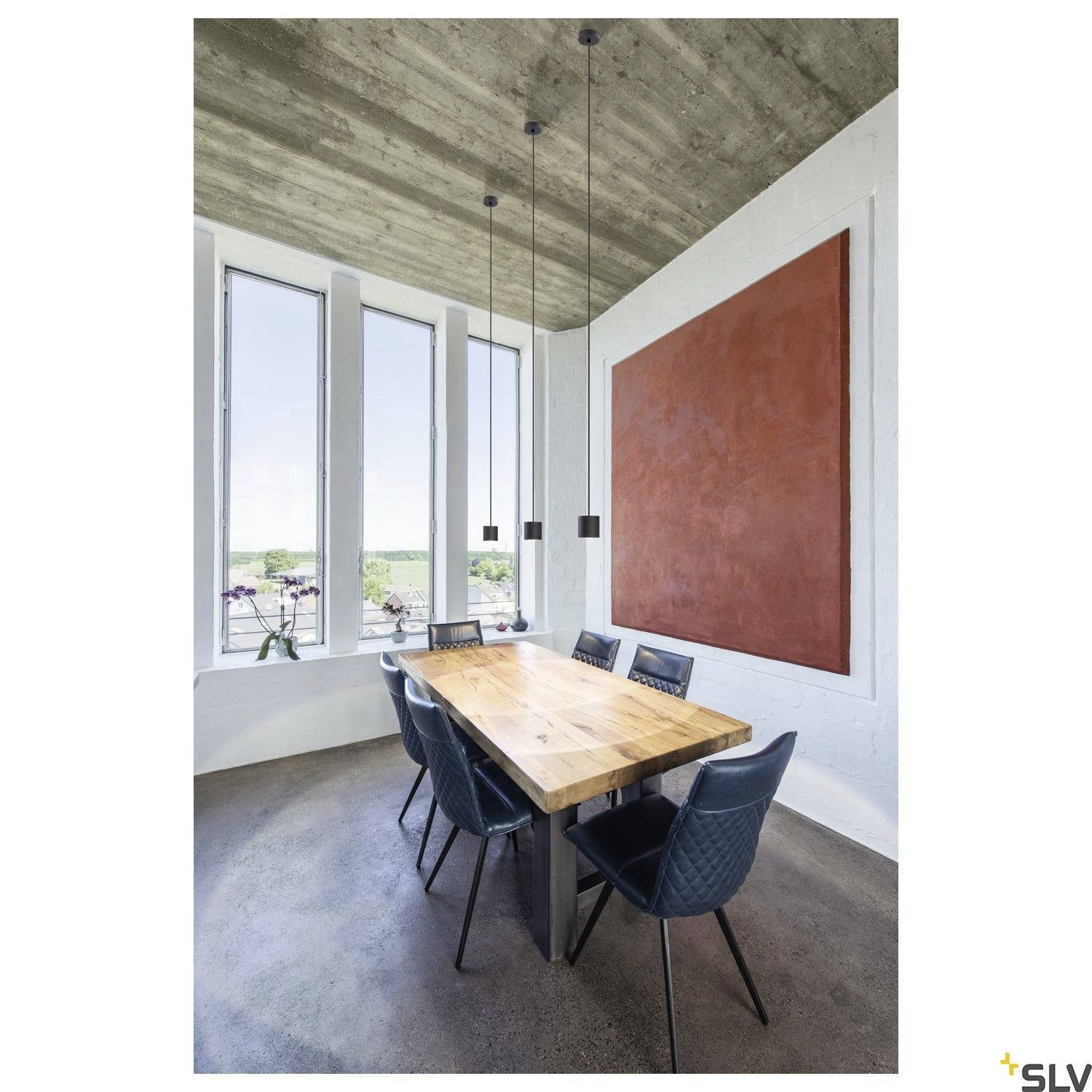 SLV OCULUS 1004672 LED-Pendelleuchte LED fest eingebaut 10.5W Schwarz