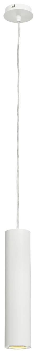 SLV ENOLA B 151851 Pendelleuchte Energiesparlampe GU10 50W Weiß