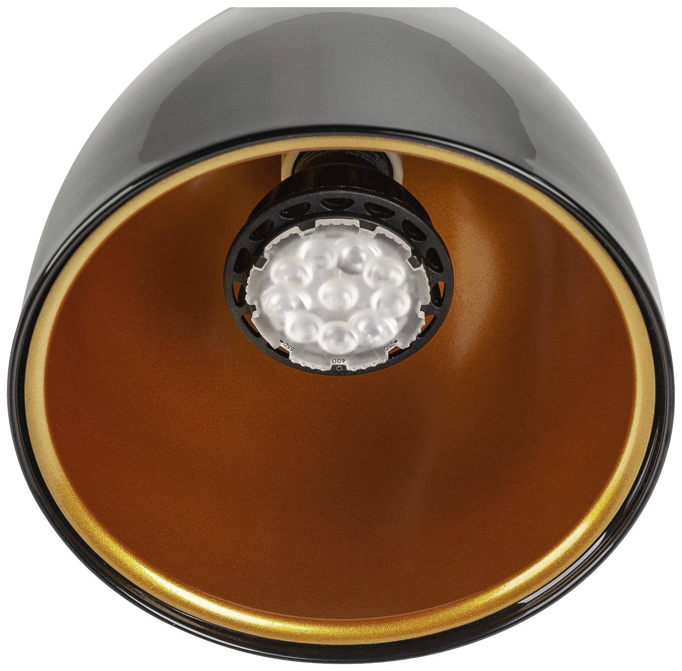 SLV PARA CONE 14 LED-Schienenstrahler GU10 25W Schwarz