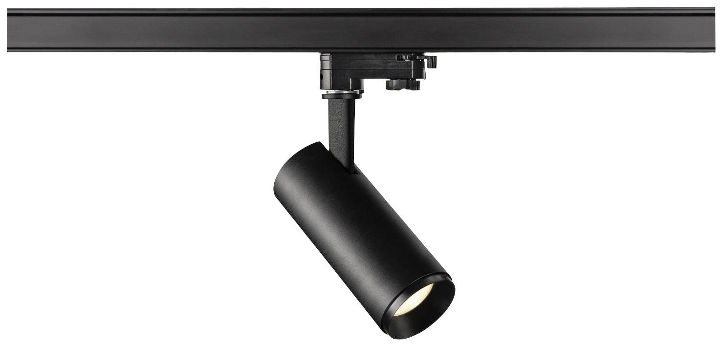 SLV NUMINOS S LED-Schienenstrahler 3phasig LED fest eingebaut 8.5W Schwarz