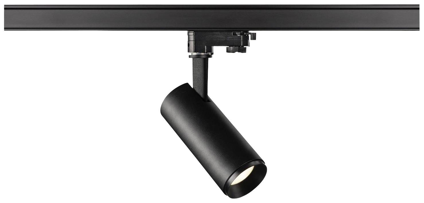 SLV NUMINOS S LED-Schienenstrahler 3phasig LED fest eingebaut 8.5W Schwarz