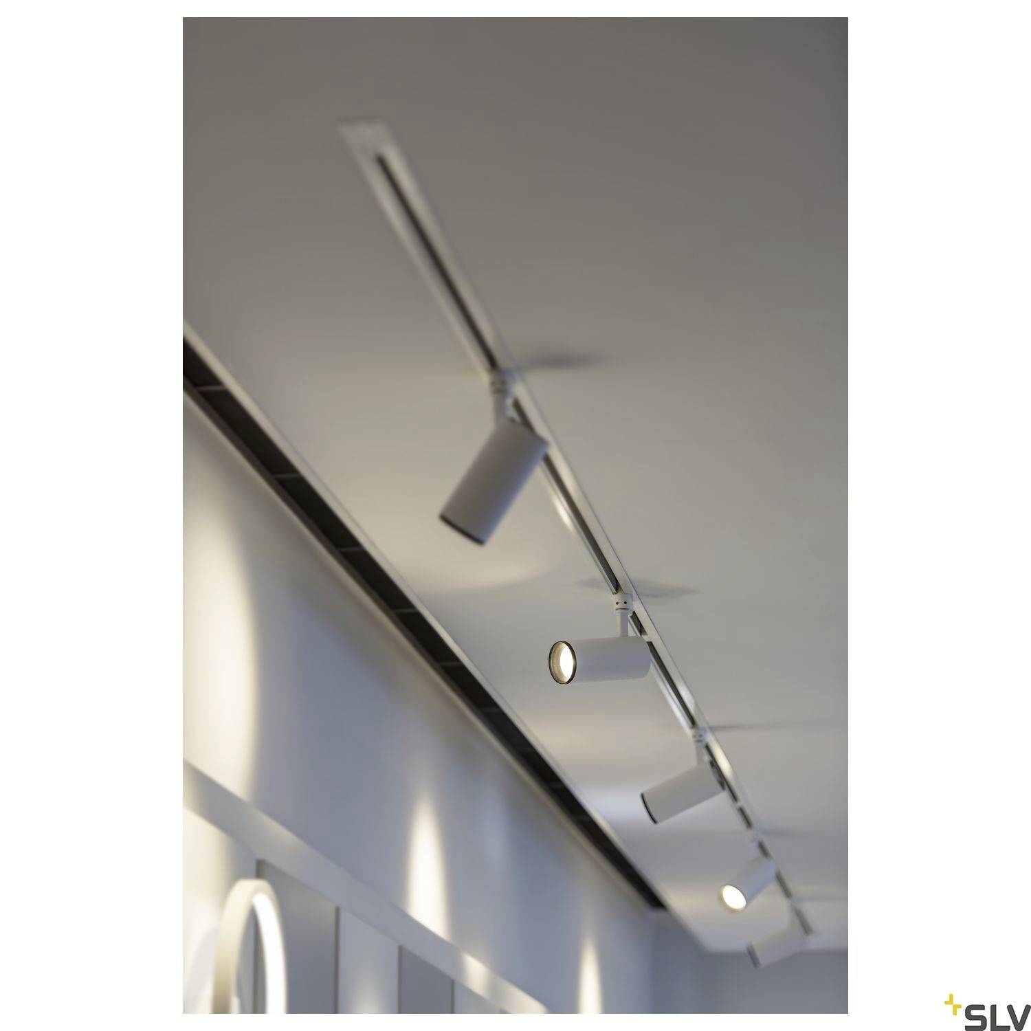 SLV NUMINOS M LED-Schienenstrahler 3phasig LED fest eingebaut 17.5W Weiß