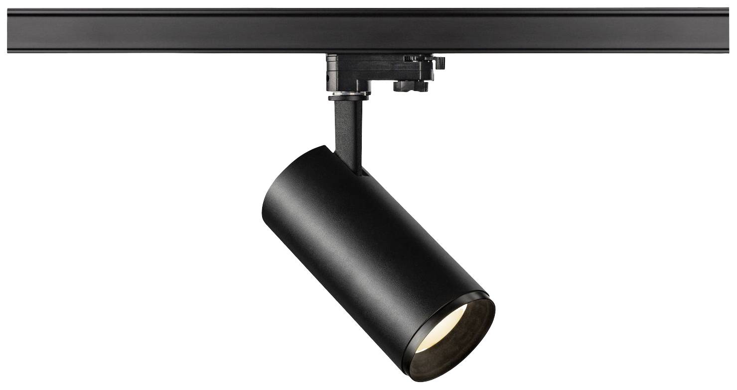 SLV NUMINOS M LED-Schienenstrahler 3phasig LED fest eingebaut 17.5W Schwarz