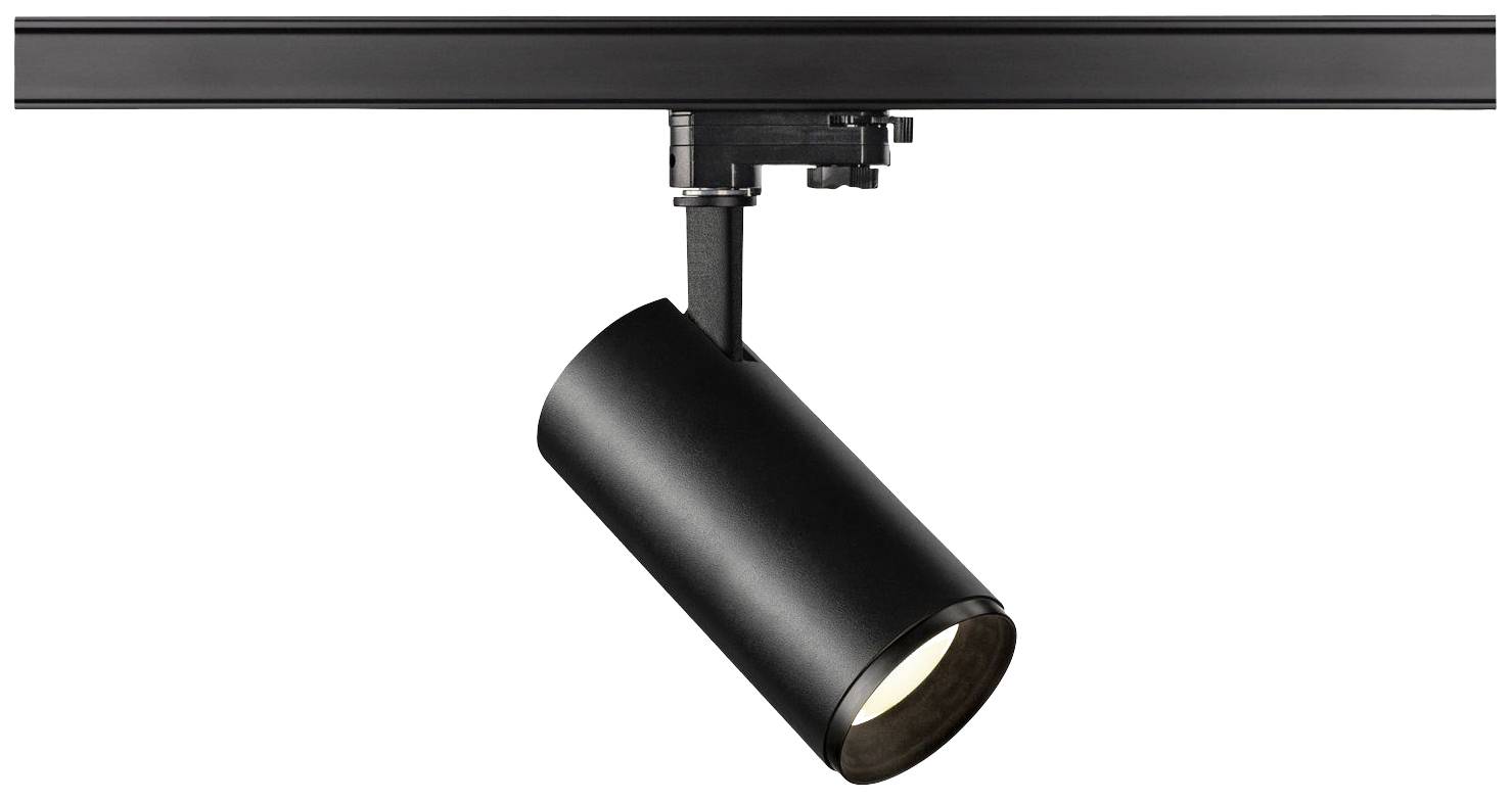 SLV NUMINOS M LED-Schienenstrahler 3phasig LED fest eingebaut 17.5W Schwarz