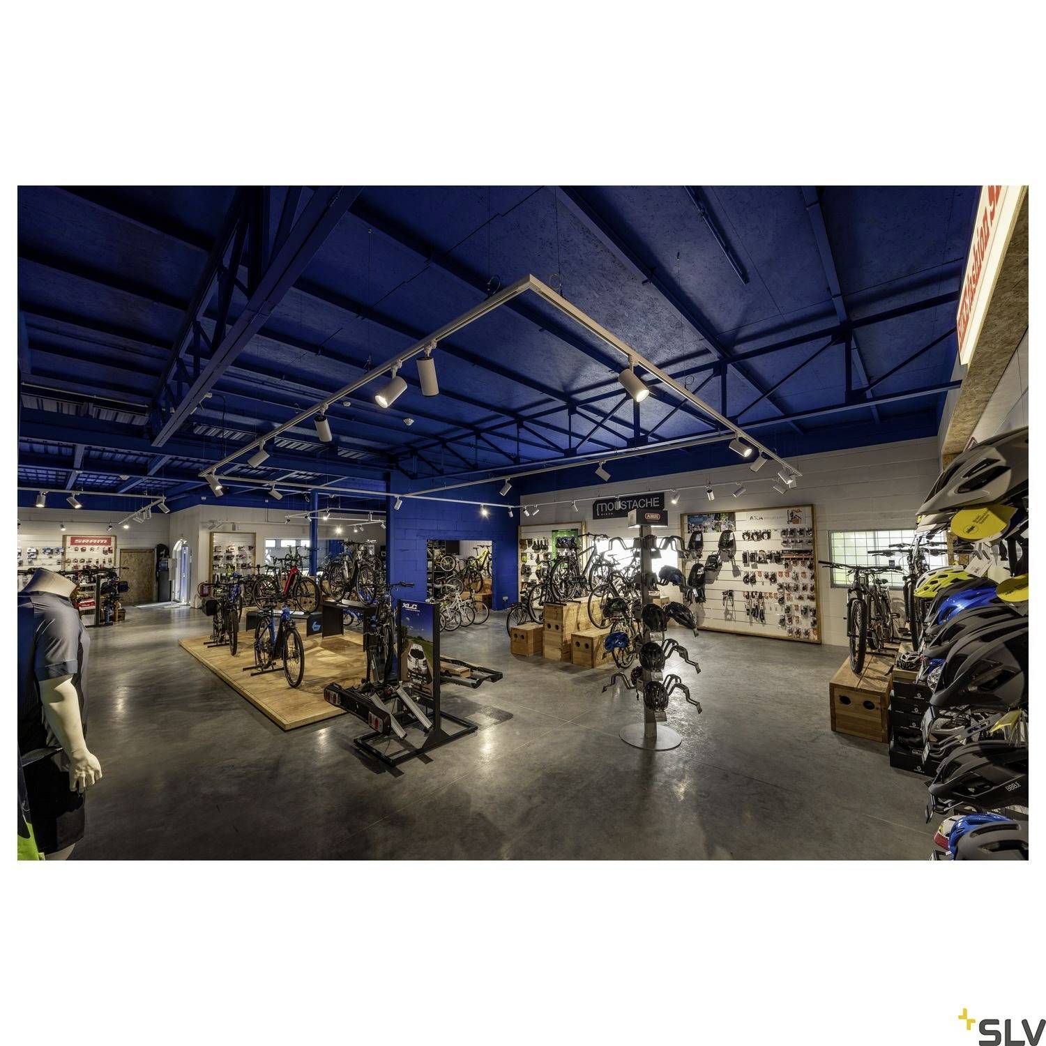 SLV NUMINOS L LED-Schienenstrahler 3phasig LED fest eingebaut 25.41W Weiß