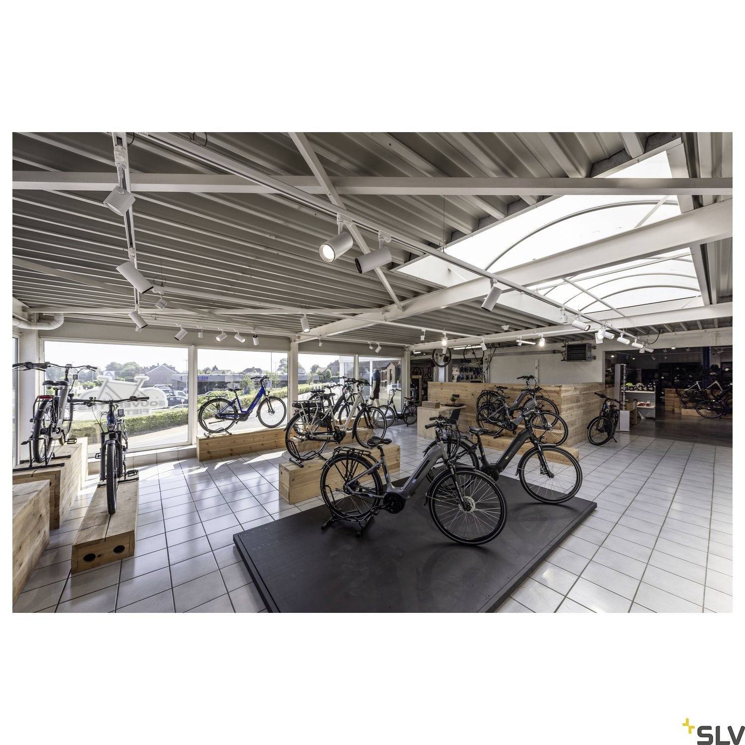 SLV NUMINOS L LED-Schienenstrahler 3phasig LED fest eingebaut 25.41W Weiß