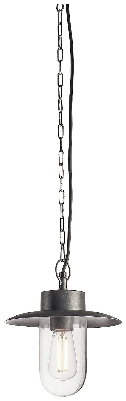 SLV MOLAT 1000821 Pendelleuchte E27 60W Anthrazit