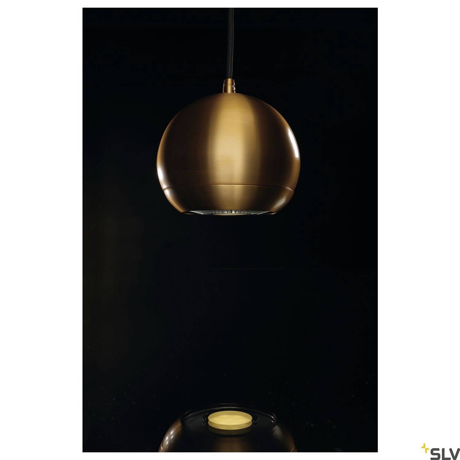 SLV LIGHT EYE ® 150 133489 Pendelleuchte GU10 75W Kupfer