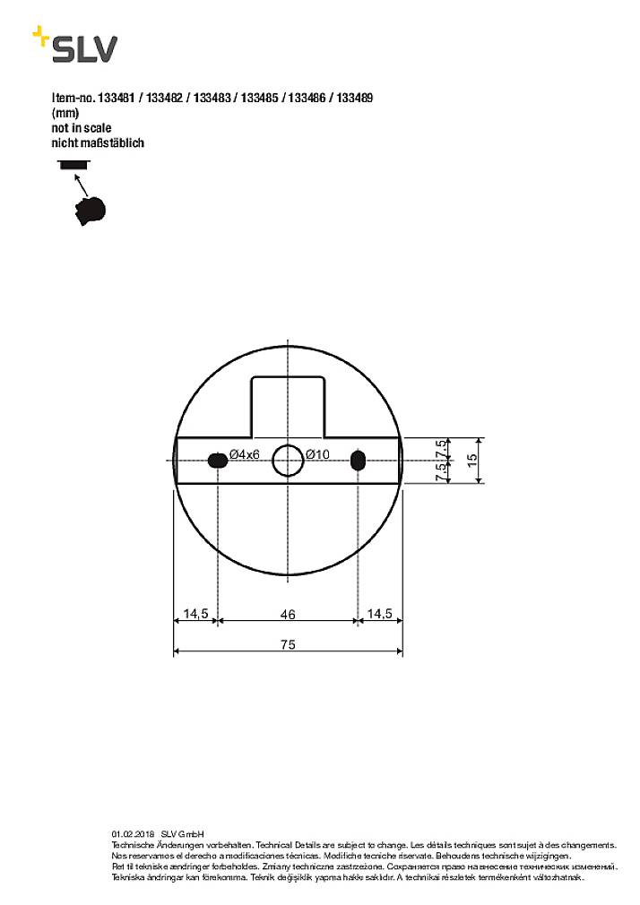 SLV LIGHT EYE ® 150 133489 Pendelleuchte GU10 75W Kupfer