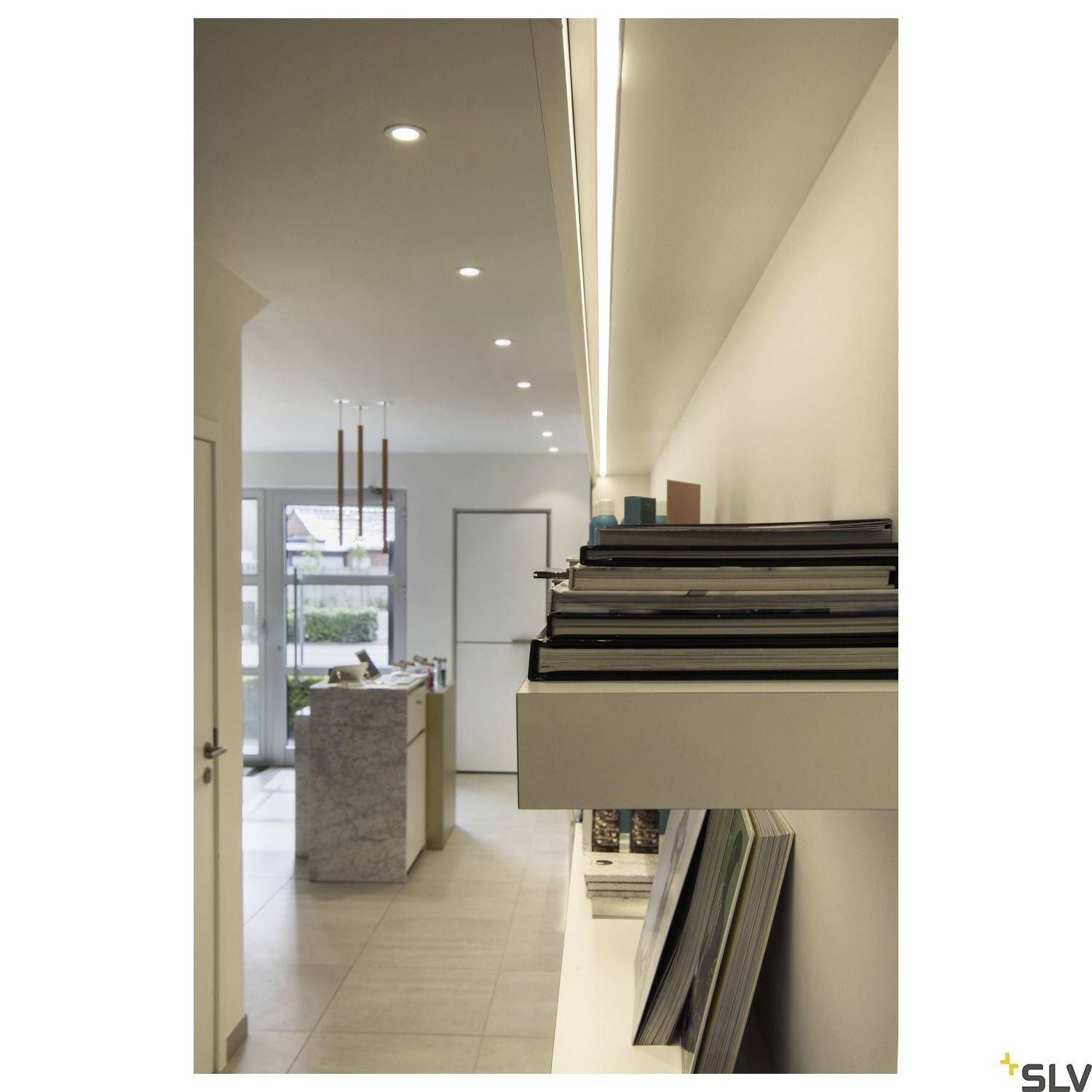 SLV HELIA 30 1002172 LED-Pendelleuchte LED fest eingebaut 10W Gold