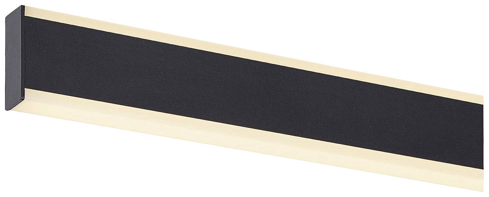 SLV ONE LINEAR 100 1006185 LED-Pendelleuchte LED fest eingebaut 24W Schwarz