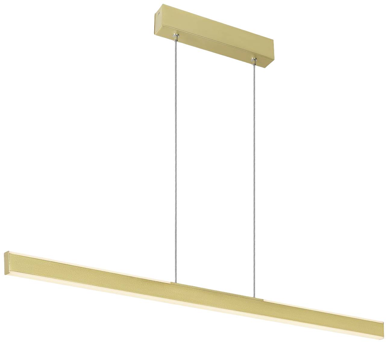 SLV ONE LINEAR 100 1006187 LED-Pendelleuchte LED fest eingebaut 24W Messing