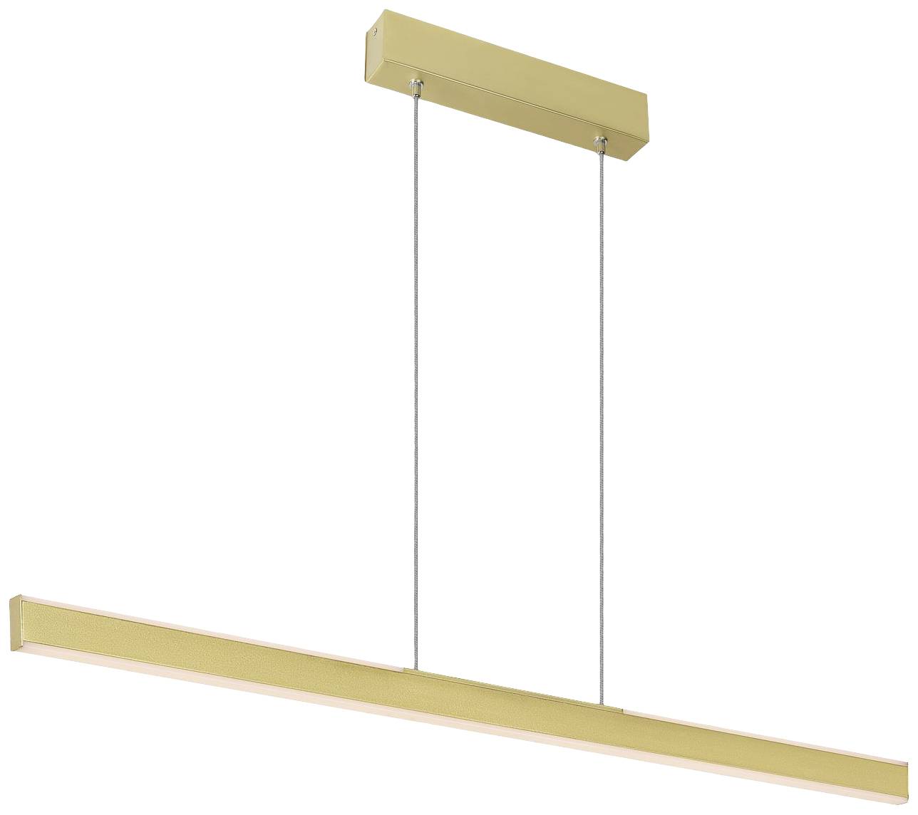 SLV ONE LINEAR 100 1006187 LED-Pendelleuchte LED fest eingebaut 24W Messing