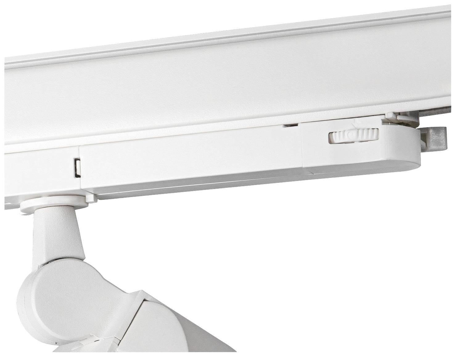 SLV ONE 40 TRACK LED-Schienenstrahler 3phasig LED fest eingebaut Weiß