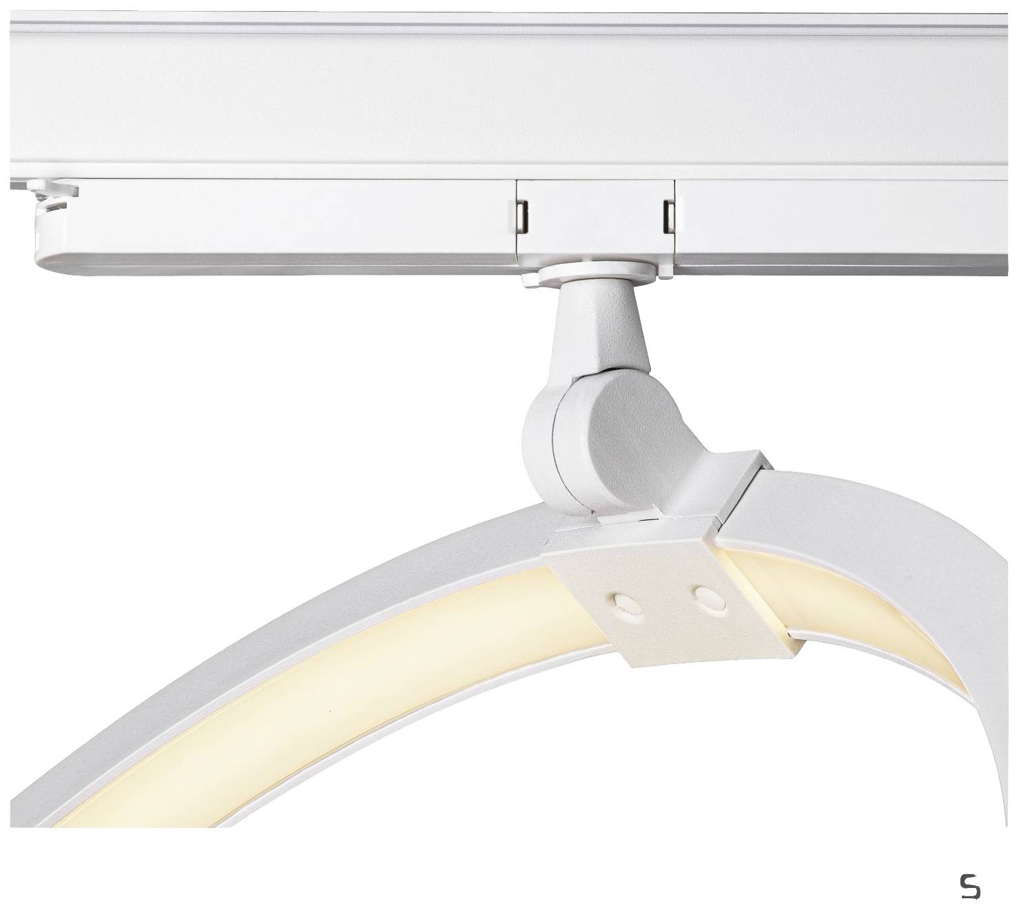 SLV ONE 40 TRACK LED-Schienenstrahler 3phasig LED fest eingebaut Weiß