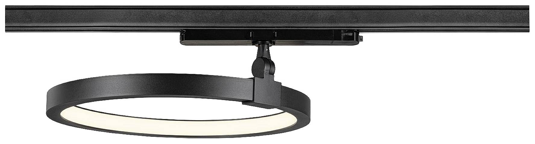 SLV ONE 40 TRACK LED-Schienenstrahler 3phasig LED fest eingebaut Schwarz