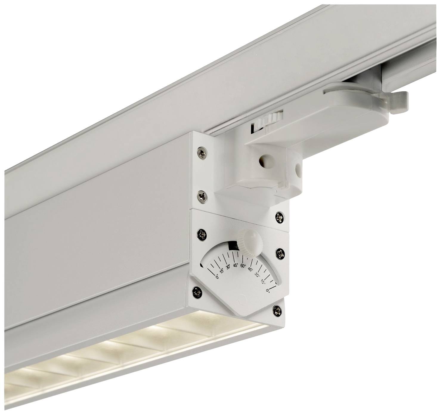 SLV SIGHT MOVE LED-Schienenstrahler 3phasig LED fest eingebaut Weiß