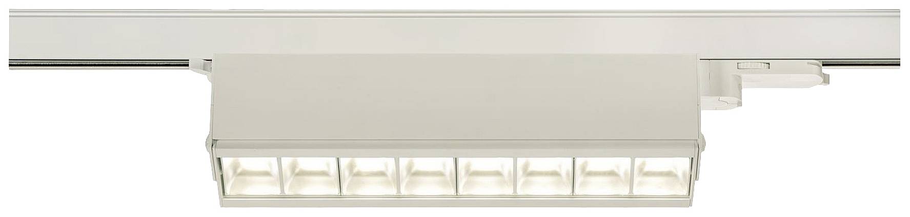 SLV SIGHT MOVE LED-Schienenstrahler 3phasig LED fest eingebaut Weiß