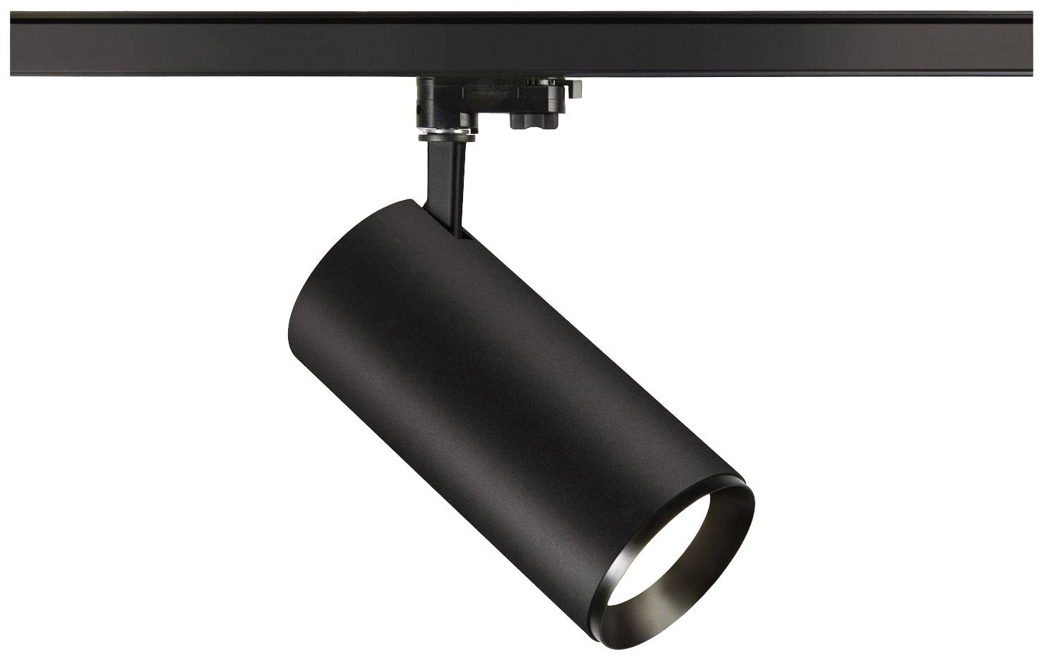 SLV NUMINOS XL LED-Schienenstrahler 3phasig LED fest eingebaut 36W Schwarz