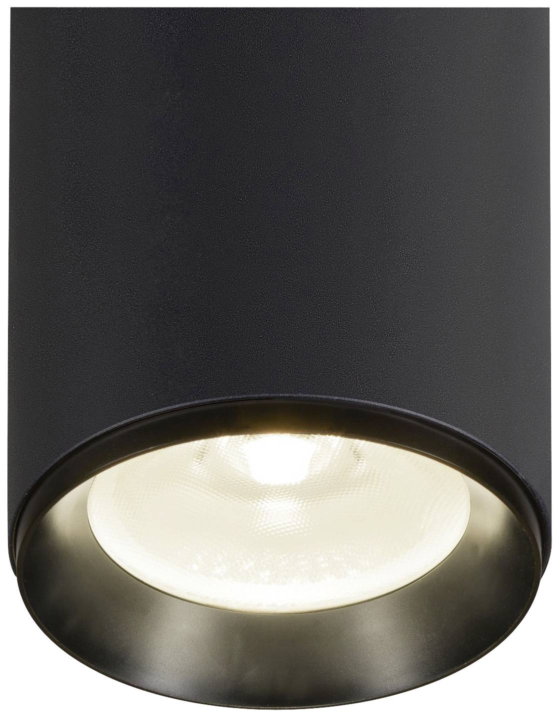 SLV NUMINOS XL LED-Schienenstrahler 3phasig LED fest eingebaut 36W Schwarz