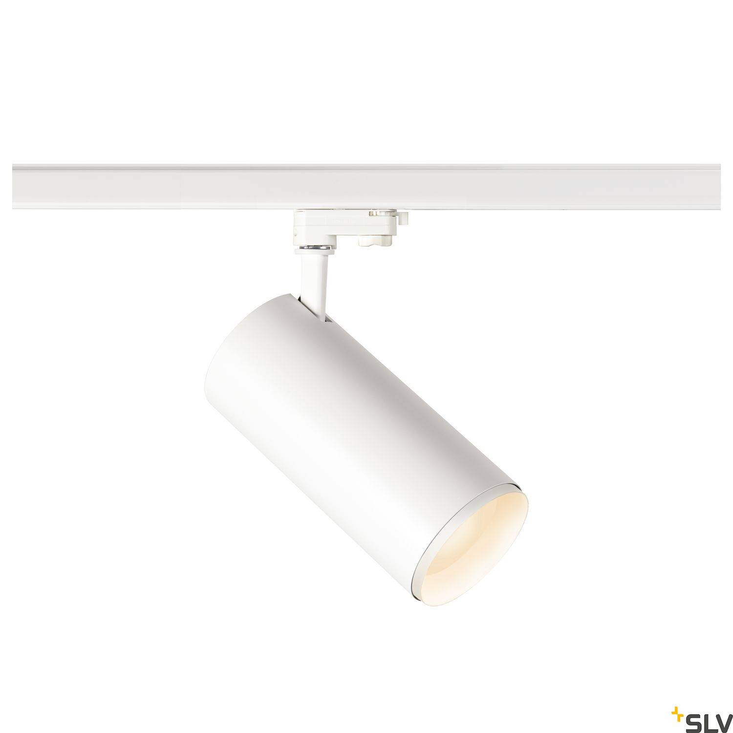 SLV NUMINOS XL LED-Schienenstrahler 3phasig LED fest eingebaut 36W Weiß