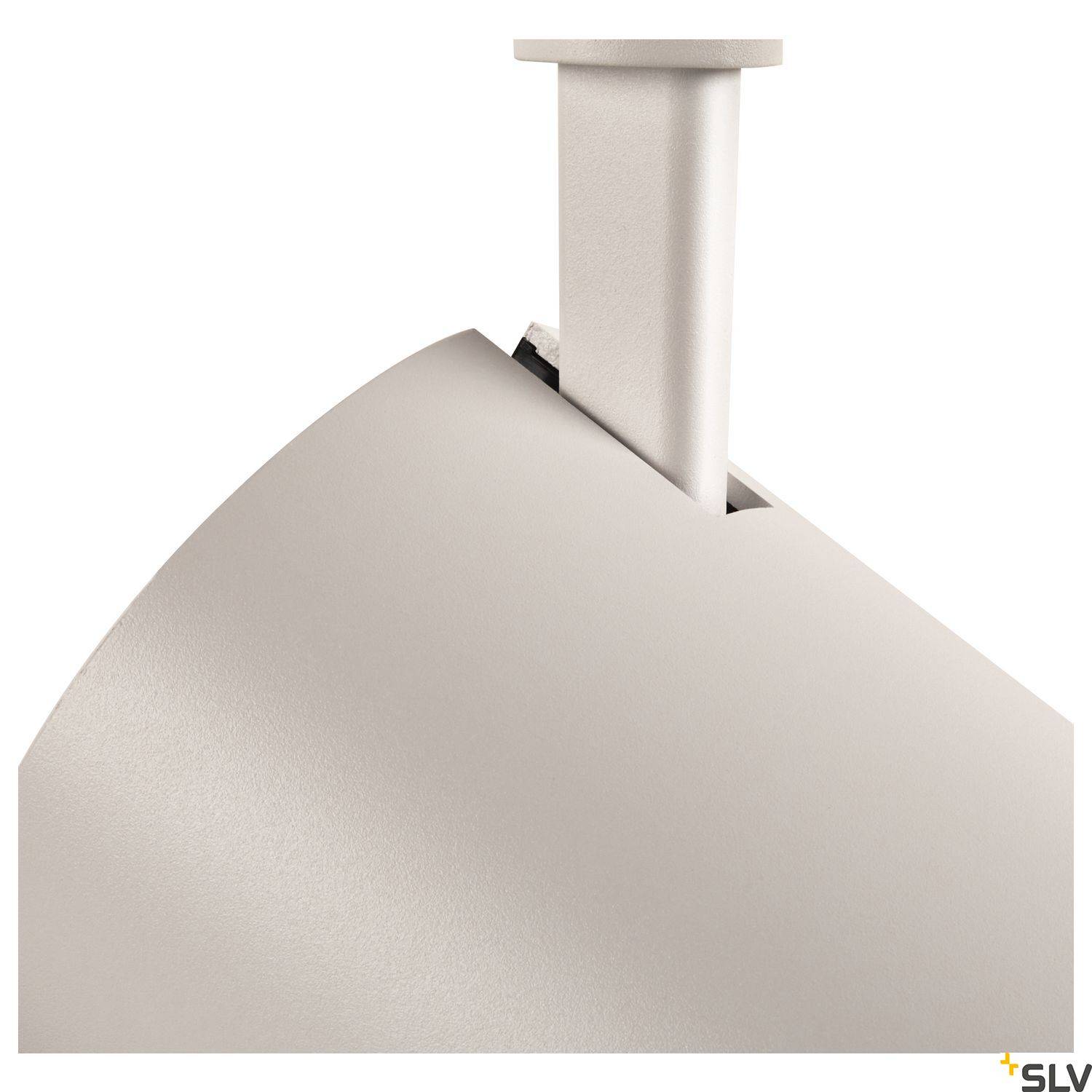 SLV NUMINOS XL LED-Schienenstrahler 3phasig LED fest eingebaut 36W Weiß