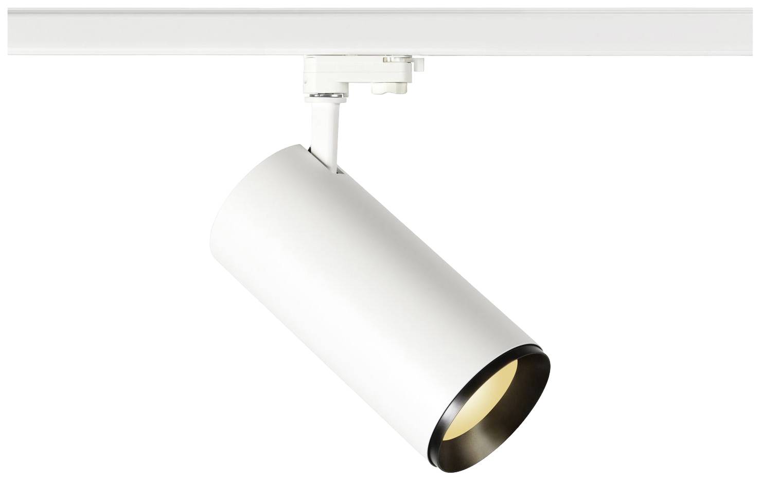 SLV NUMINOS XL LED-Schienenstrahler 3phasig LED fest eingebaut 36W Weiß