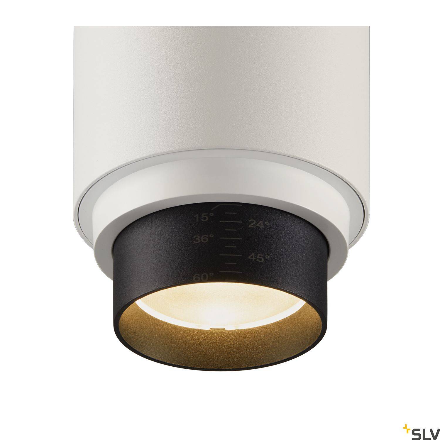 SLV NUMINOS ZOOM M LED-Schienenstrahler 3phasig LED fest eingebaut 20W Weiß