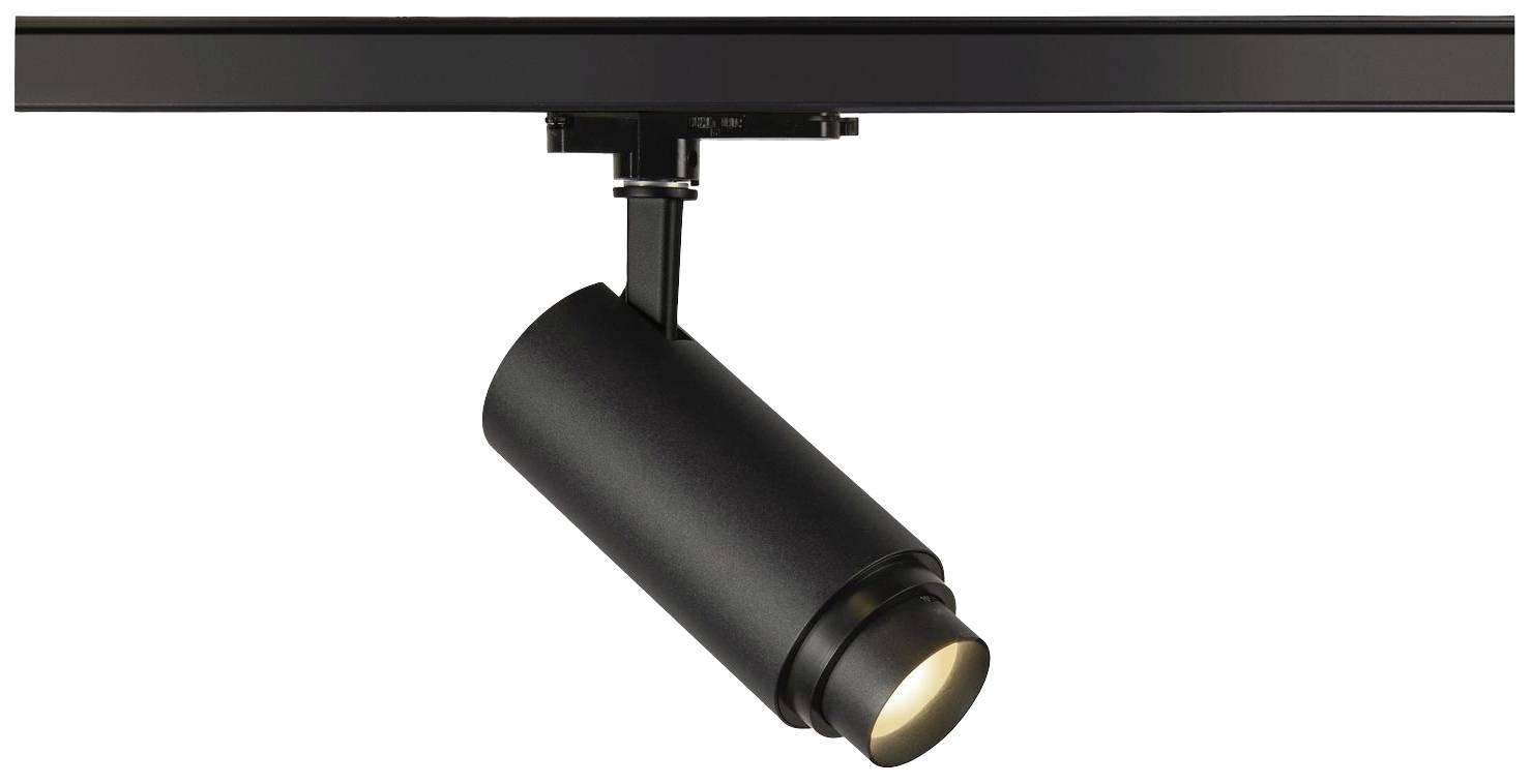 SLV NUMINOS ZOOM M LED-Schienenstrahler 3phasig LED fest eingebaut 20W Schwarz