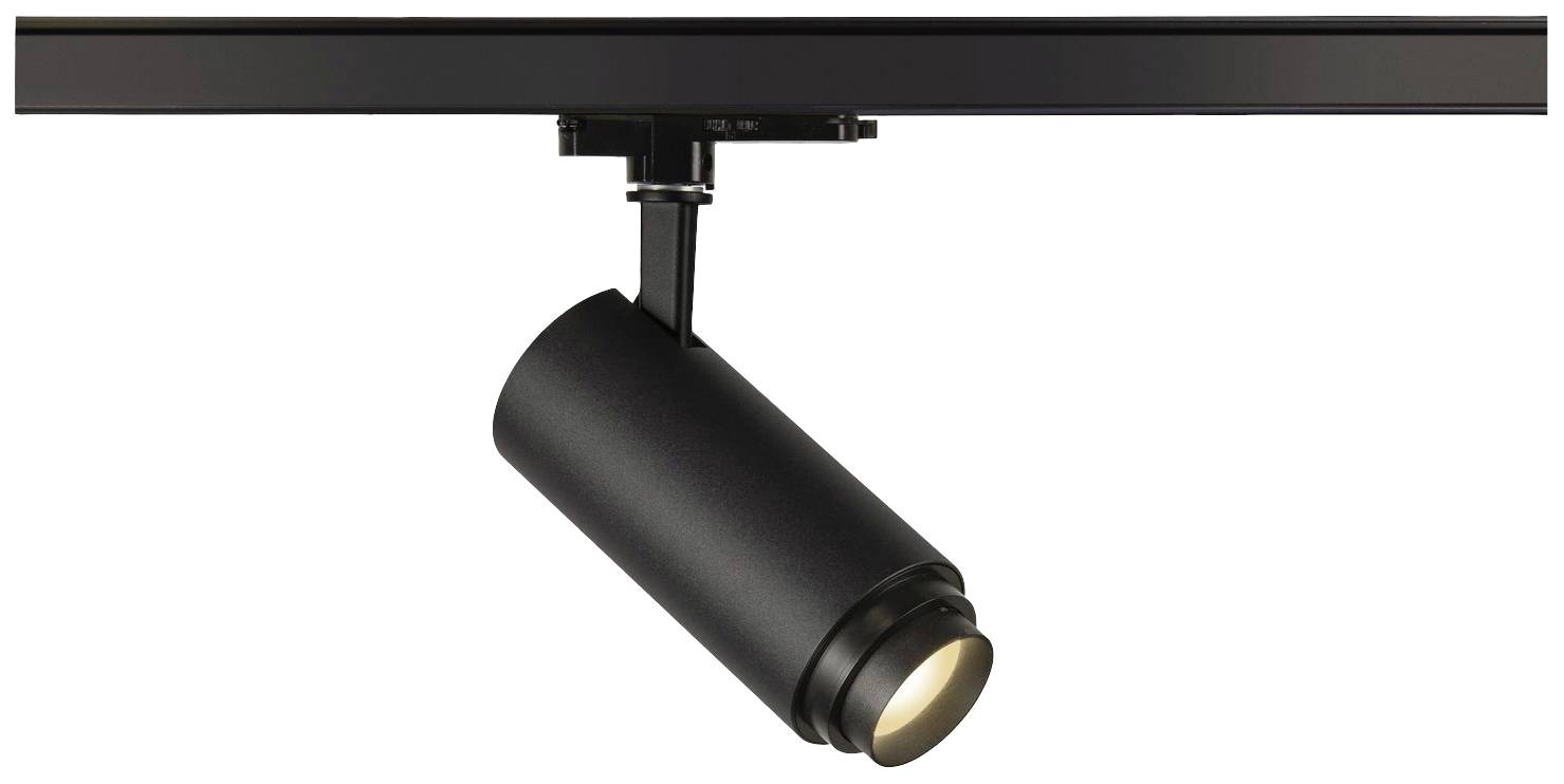 SLV NUMINOS ZOOM M LED-Schienenstrahler 3phasig LED fest eingebaut 20W Schwarz