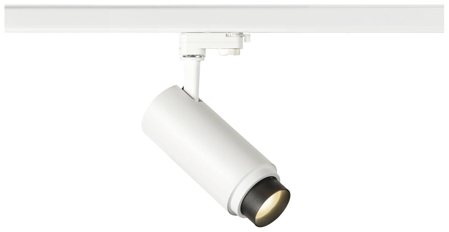 SLV NUMINOS ZOOM M LED-Schienenstrahler 3phasig LED fest eingebaut 20W Weiß