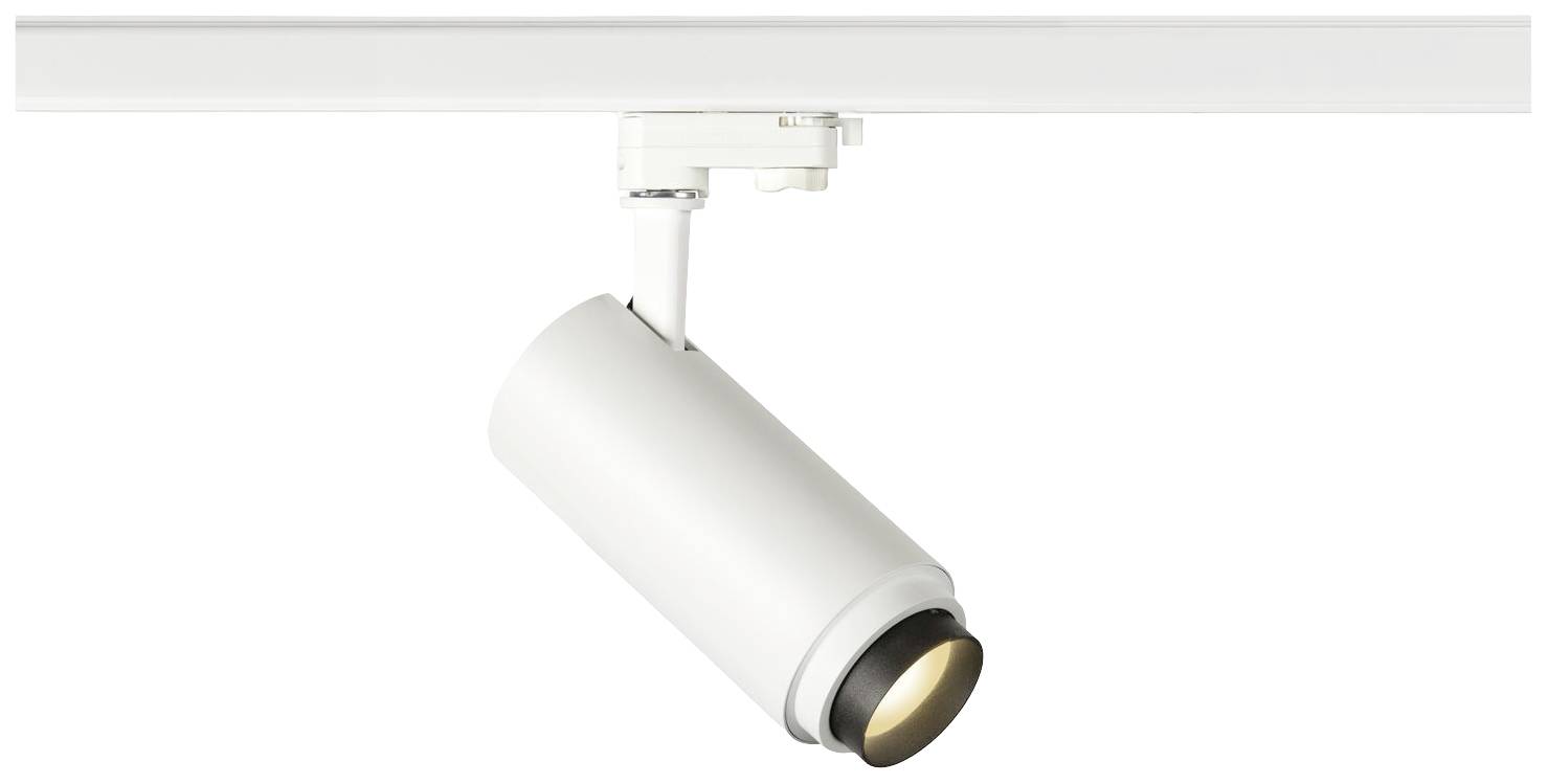 SLV NUMINOS ZOOM M LED-Schienenstrahler 3phasig LED fest eingebaut 20W Weiß
