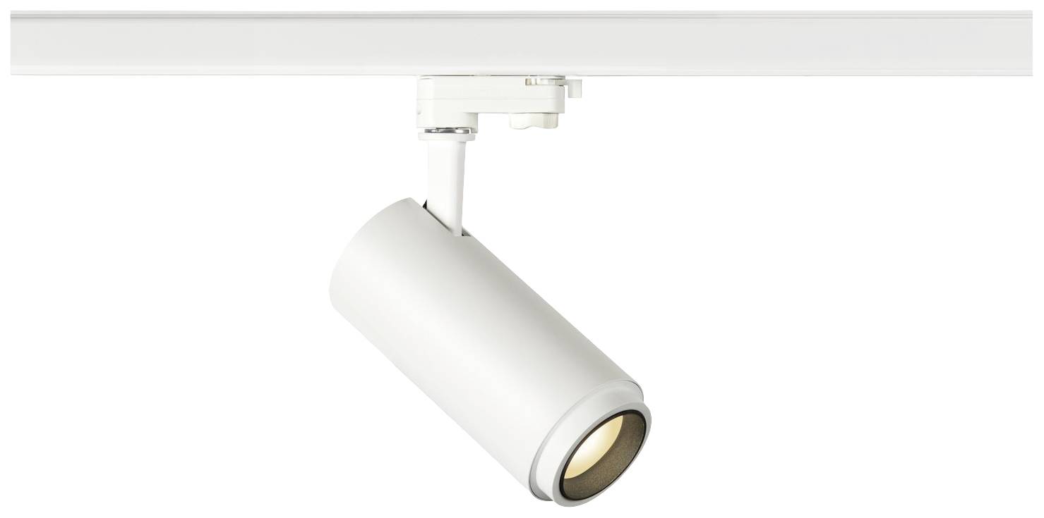 SLV NUMINOS ZOOM M LED-Schienenstrahler 3phasig LED fest eingebaut 20W Weiß
