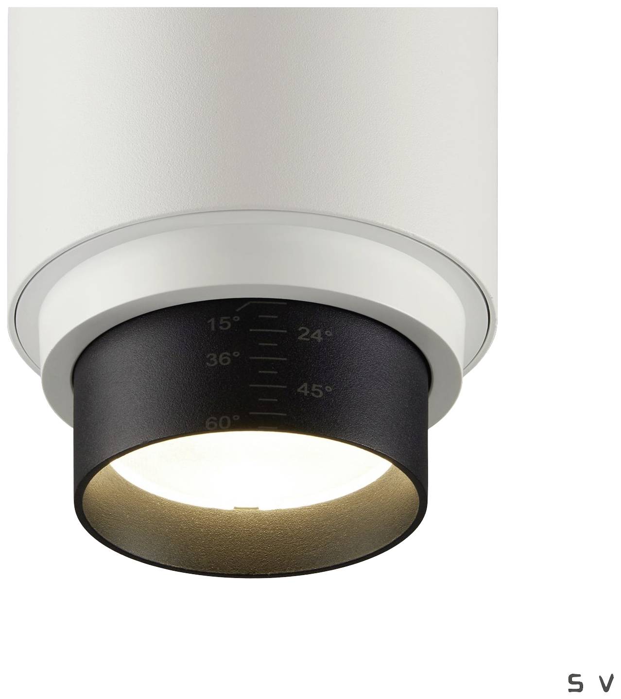 SLV NUMINOS ZOOM M LED-Schienenstrahler 3phasig LED fest eingebaut 20W Weiß